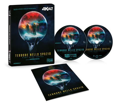 Terrore Nello Spazio. 4Kult (Blu-ray + Blu-ray Ultra HD 4K) di Mario Bava - Blu-ray + Blu-ray Ultra HD 4K - 2