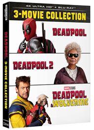 Cofanetto Deadpool 1-3 (3 Blu-ray + 3 Blu-ray Ultra HD 4K)