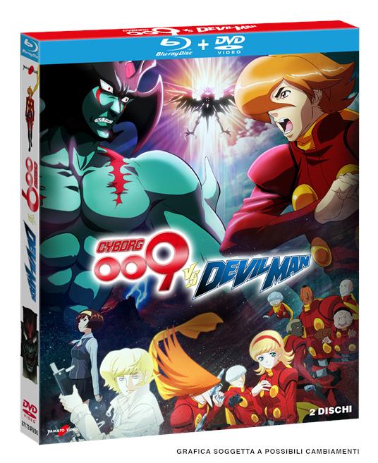 Cyborg 009 Vs Devilman (Edizione Numerata) (DVD + Blu-ray) di Jun Kawagoe - DVD + Blu-ray