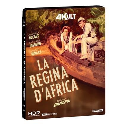 La Regina d'Africa. 4Kult + Card Numerata (Blu-ray + Blu-ray Ultra HD 4K) di John Huston - Blu-ray + Blu-ray Ultra HD 4K