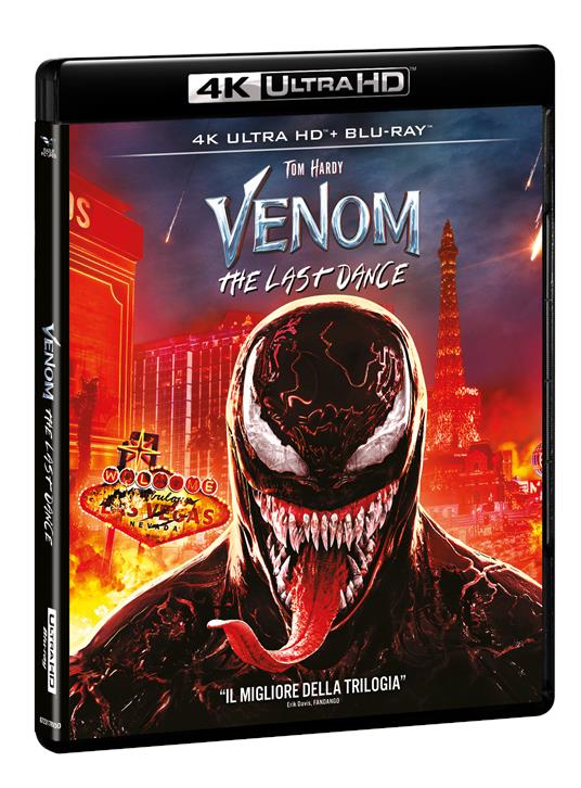 Venom. The Last Dance. 4K + Card (Blu-ray + Blu-ray Ultra HD 4K) di Kelly Marcel - Blu-ray