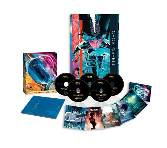 Ghost in the Shell. 4Kult Prestige Edition 30 anni - Edizione numerata (2 DVD + 2 Blu-ray + Blu-ray Ultra HD 4K) di Mamoru Oshii - DVD + Blu-ray + Blu-ray Ultra HD 4K - 2