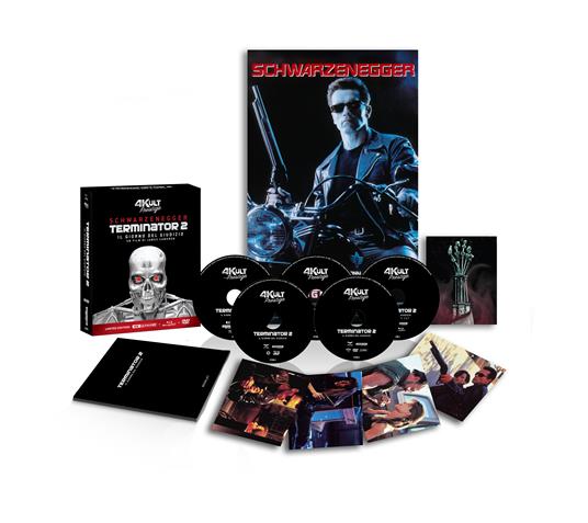 Terminator II. Il Giorno Del Giudizio. 4Kult Prestige Edition. Edizione Numerata. (DVD + 3 Blu-ray + Blu-ray Ultra HD 4K) di James Cameron - 2