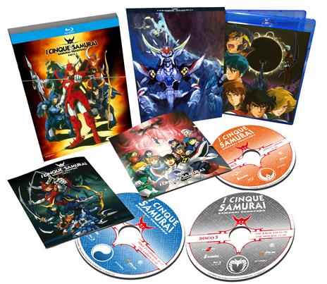 I cinque samurai pt.2 (3 Blu-ray) di Mamoru Hamatsu,Masashi Ikeda - Blu-ray - 2