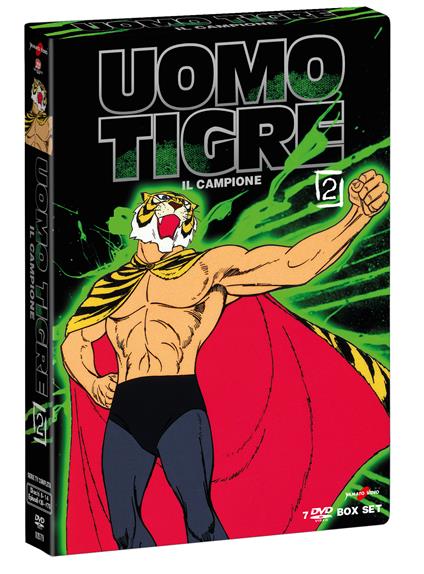 L' Uomo Tigre. Il Campione. Box 2 (7 DVD) di Takeshi Tamiya - DVD