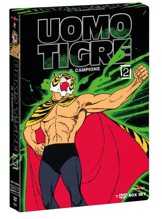 L' Uomo Tigre. Il Campione. Box 2 (7 DVD) di Takeshi Tamiya - DVD