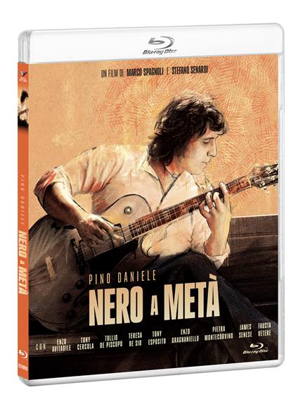 Pino Daniele. Nero A Metà (Blu-ray + Blu-ray Ultra HD 4K) di Marco Spagnoli - DVD + Blu-ray