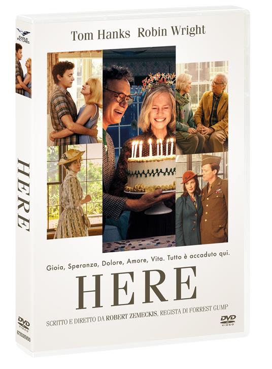 Here (DVD) di Robert Zemeckis - DVD