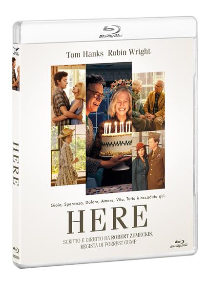 Here (Blu-ray) di Robert Zemeckis - Blu-ray