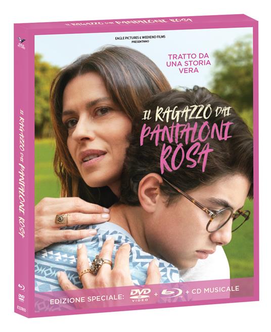 Il Ragazzo Dai Pantaloni Rosa. Combo (DVD + Blu-ray) di Margherita Ferri - DVD + Blu-ray