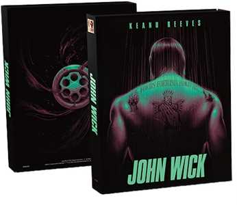 Film John Wick. Titans of Cult. Steelbook (Blu-ray + Blu-ray Ultra HD 4K) Chad Stahelski