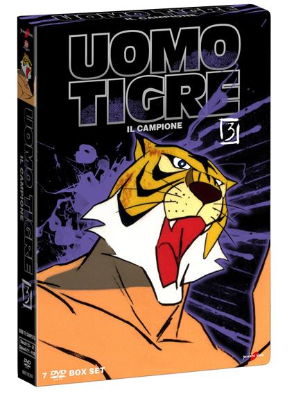 L' uomo tigre. Il campione box 3 (7 DVD) di Taiga Masuku - DVD