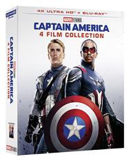 Captain America. 4 Film Collection (4 Blu-ray + Blu-ray Ultra HD 4K)