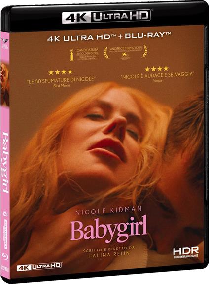 Babygirl (Blu-ray + Blu-ray Ultra HD 4K) di Halina Reijn - Blu-ray + Blu-ray Ultra HD 4K