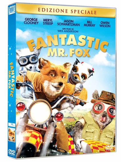 Fantastic Mr. Fox (DVD) di Wes Anderson - DVD