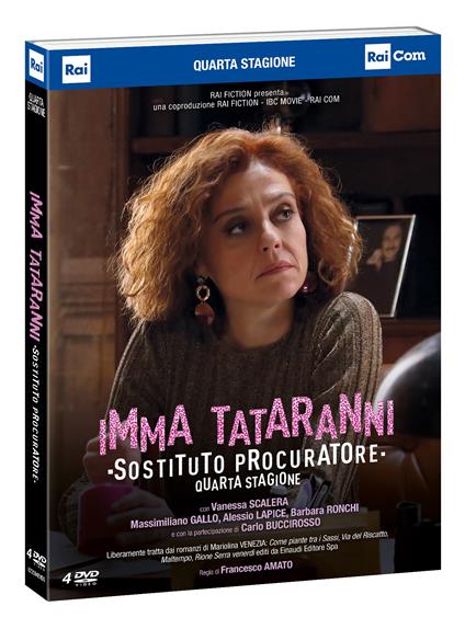 Imma Tataranni. Sostituto Procuratore. Stagione 4. Serie TV ita (4 DVD) di Francesco Amato - DVD