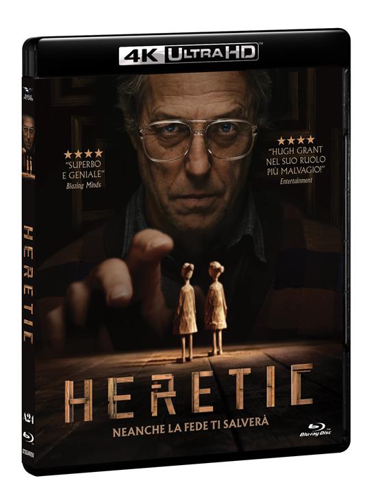 Heretic (Blu-ray + Blu-ray Ultra HD 4K) di Scott Beck,Bryan Woods - Blu-ray + Blu-ray Ultra HD 4K