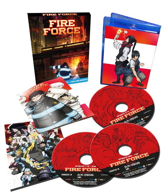 Fire Force. Stagione 2. Serie TV ita (3 Blu-ray) di Yuki Yase - Blu-ray - 3