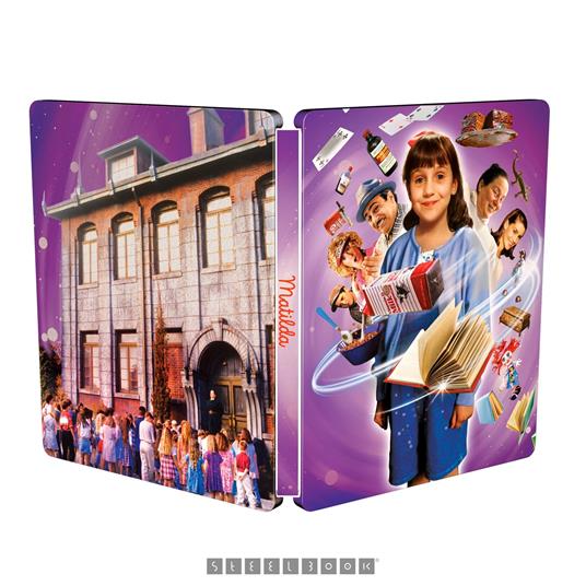 Matilda 6 Mitica. Steelbook (Blu-ray + Blu-ray Ultra HD 4K) di Danny DeVito - Blu-ray + Blu-ray Ultra HD 4K - 2