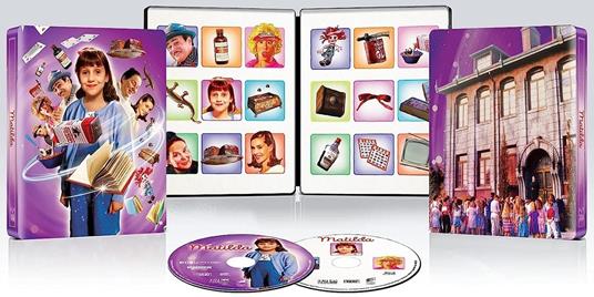 Matilda 6 Mitica. Steelbook (Blu-ray + Blu-ray Ultra HD 4K) di Danny DeVito - Blu-ray + Blu-ray Ultra HD 4K - 4