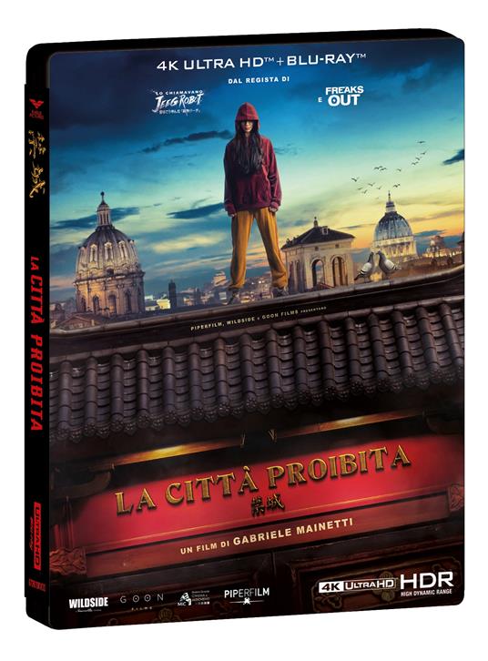 La città proibita (Blu-ray + Blu-ray Ultra HD 4K) di Gabriele Mainetti - Blu-ray + Blu-ray Ultra HD 4K