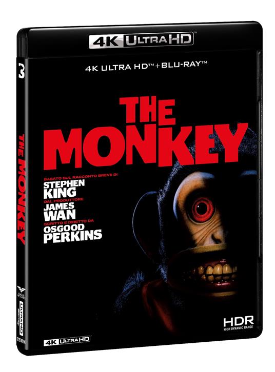 The Monkey (Blu-ray + Blu-ray Ultra HD 4K) di Oz Perkins - Blu-ray + Blu-ray Ultra HD 4K
