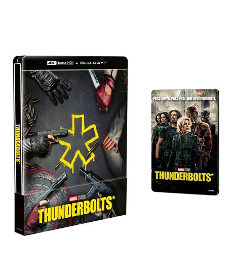 Thunderbolts. Steelbook (Blu-ray + Blu-ray Ultra HD 4K) di Jake Schreier - Blu-ray + Blu-ray Ultra HD 4K