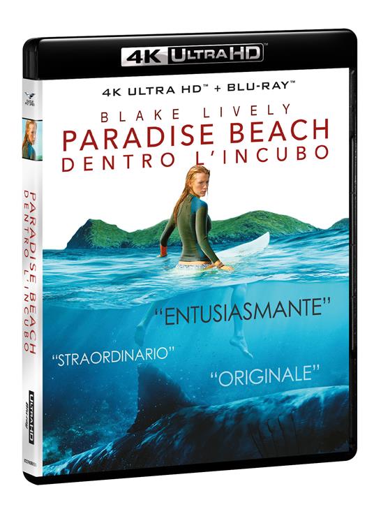 Paradise Beach. Dentro l'incubo (Blu-ray + Blu-ray Ultra HD 4K) di Jaume Collet-Serra - Blu-ray + Blu-ray Ultra HD 4K