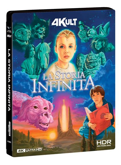 La Storia Infinita (4Kult) (Blu-ray + Blu-ray Ultra HD 4K) di Wolfgang Petersen - Blu-ray + Blu-ray Ultra HD 4K