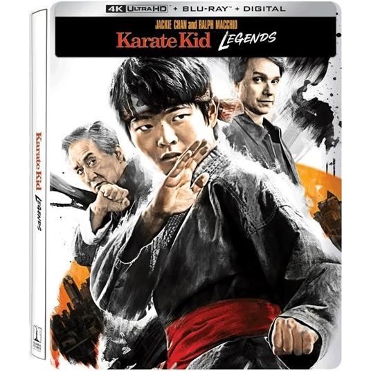 Karate Kid: Legends. Steelbook (Blu-ray + Blu-ray Ultra HD 4K) di Jonathan Entwistle - Blu-ray + Blu-ray Ultra HD 4K