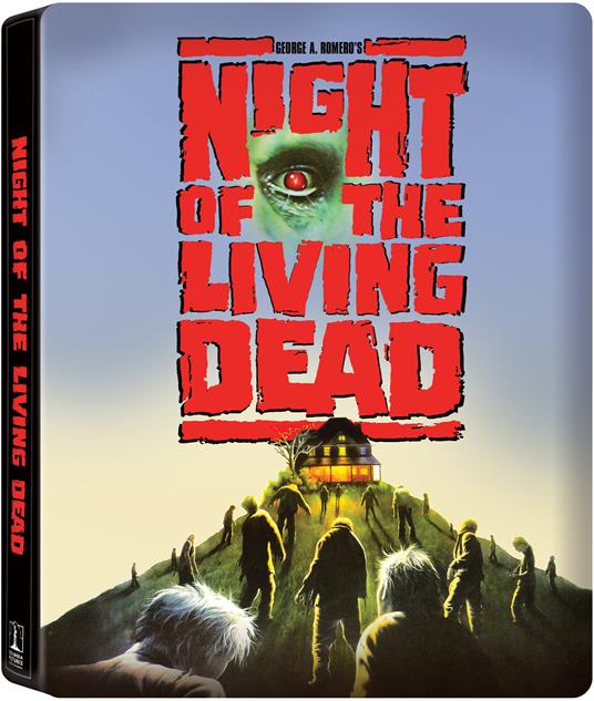 La Notte Dei Morti Viventi. Steelbook (Blu-ray 4K + Blu-ray Hd) di Tom Savini - Blu-ray + Blu-ray Ultra HD 4K