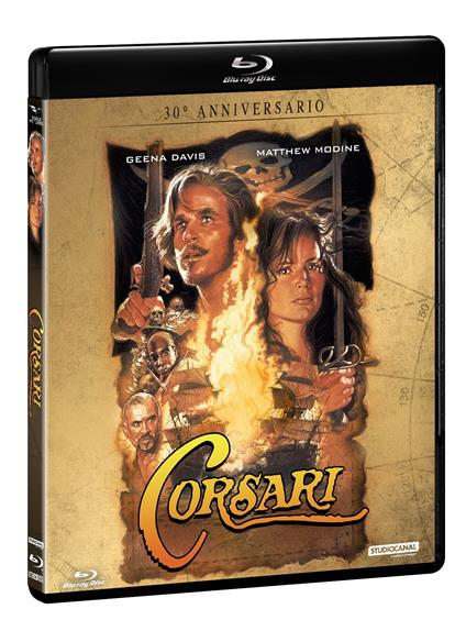 Corsari. 30° Anniversario (I Magnifici) (Blu-ray) di Renny Harlin - Blu-ray