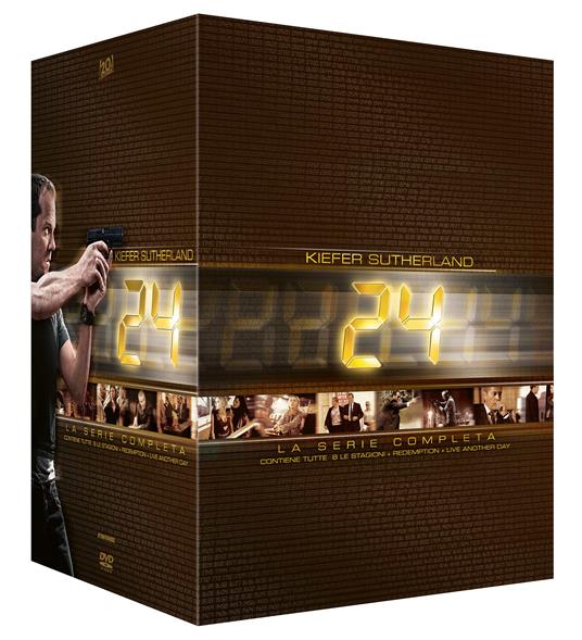 Cofanetto: 24 (58 DVD) - DVD
