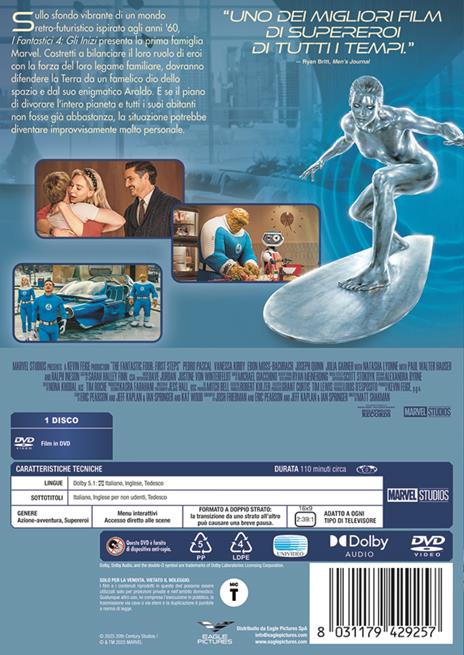 I Fantastici 4 - Gli inizi (DVD) di Matt Shakman - DVD - 2