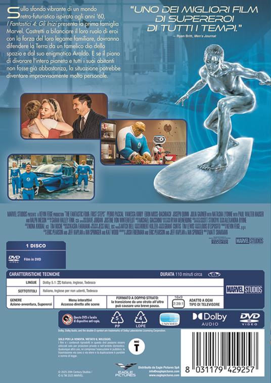I Fantastici 4 - Gli inizi (DVD) di Matt Shakman - DVD - 2