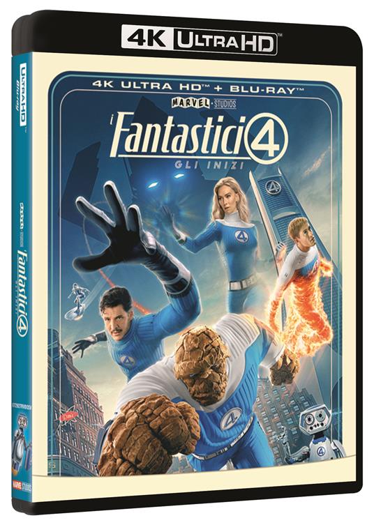I Fantastici 4 - Gli inizi (Blu-ray + Blu-ray Ultra HD 4K) di Matt Shakman - Blu-ray + Blu-ray Ultra HD 4K