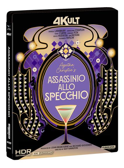 Assassinio Allo Specchio (1980) 4Kult (Blu-ray + Blu-ray Ultra HD 4K) di Guy Hamilton - Blu-ray + Blu-ray Ultra HD 4K