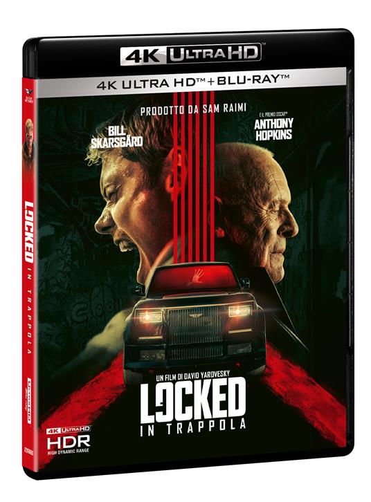 Locked. In Trappola (Blu-ray + Blu-ray Ultra HD 4K) di David Yarovesky - Blu-ray + Blu-ray Ultra HD 4K