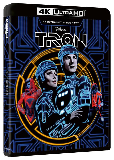 Tron (Blu-ray + Blu-ray Ultra HD 4K) di Steven Lisberger - Blu-ray + Blu-ray Ultra HD 4K