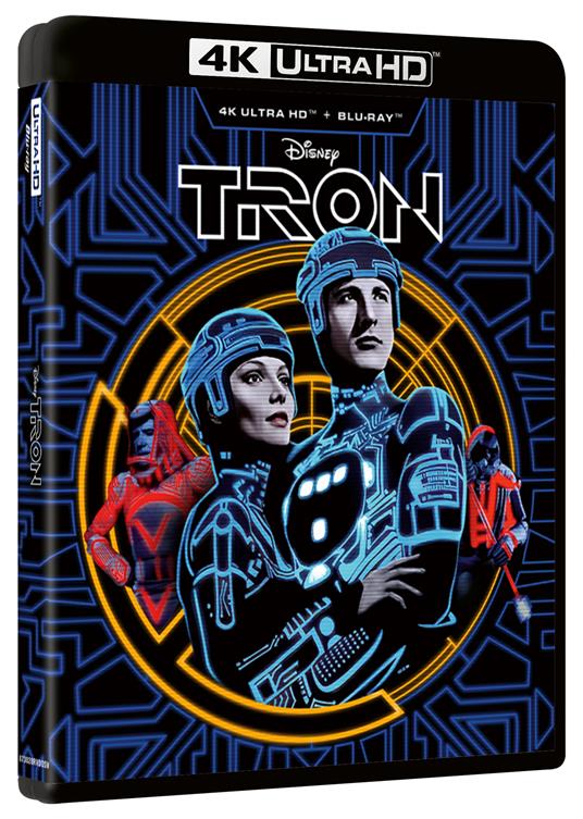 Tron (Blu-ray + Blu-ray Ultra HD 4K) di Steven Lisberger - Blu-ray + Blu-ray Ultra HD 4K