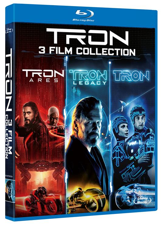 Cofanetto Tron (3 Blu-ray) di Steven Lisberger,Joseph Kosinski,Joachim Rønning
