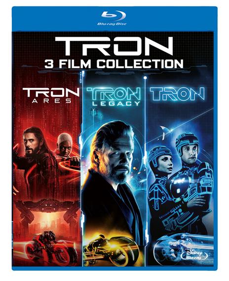 Cofanetto Tron (3 Blu-ray) di Steven Lisberger,Joseph Kosinski,Joachim Rønning - 2