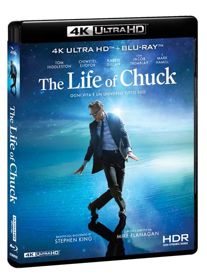 The Life of Chuck. 4K (Blu-ray + Blu-ray Ultra HD 4K) di Mike Flanagan - Blu-ray + Blu-ray Ultra HD 4K