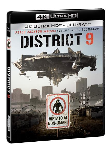 District 9. Vietato ai non umani. I Magnifici 4K (Blu-ray + Blu-ray Ultra HD 4K) di Neill Blomkamp - Blu-ray + Blu-ray Ultra HD 4K