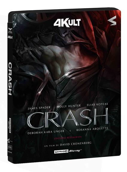 Crash. 4Kult (Blu-ray + Blu-ray Ultra HD 4K) di David Cronenberg - Blu-ray + Blu-ray Ultra HD 4K