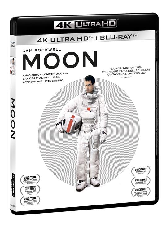 Moon. I Magnifici 4K (Blu-ray + Blu-ray Ultra HD 4K) di Duncan Jones - Blu-ray + Blu-ray Ultra HD 4K