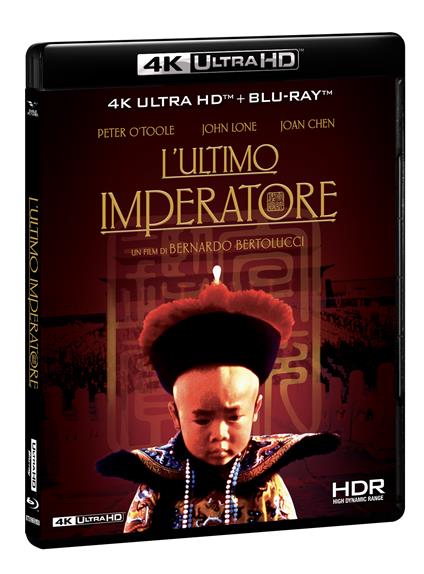 L' ultimo imperatore. I Magnifici 4K (Blu-ray + Blu-ray Ultra HD 4K) di Bernardo Bertolucci - Blu-ray + Blu-ray Ultra HD 4K
