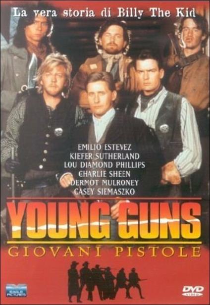 Young Guns. Giovani pistole di Christopher Cain - DVD