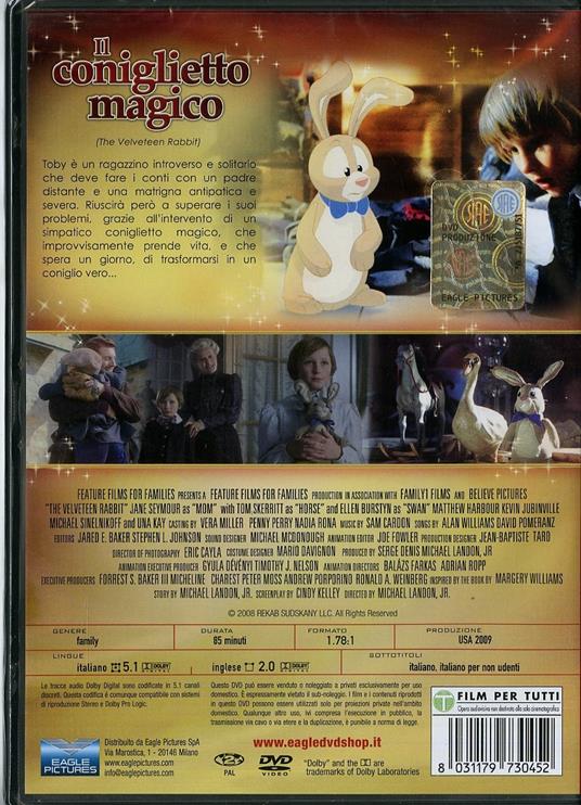 Un coniglio speciale di Michael Landon - DVD - 2