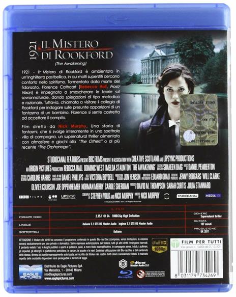 1921. Il mistero di Rookford di Nick Murphy - Blu-ray - 2